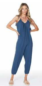 Bobi Tassel Tie Jumpsuit
