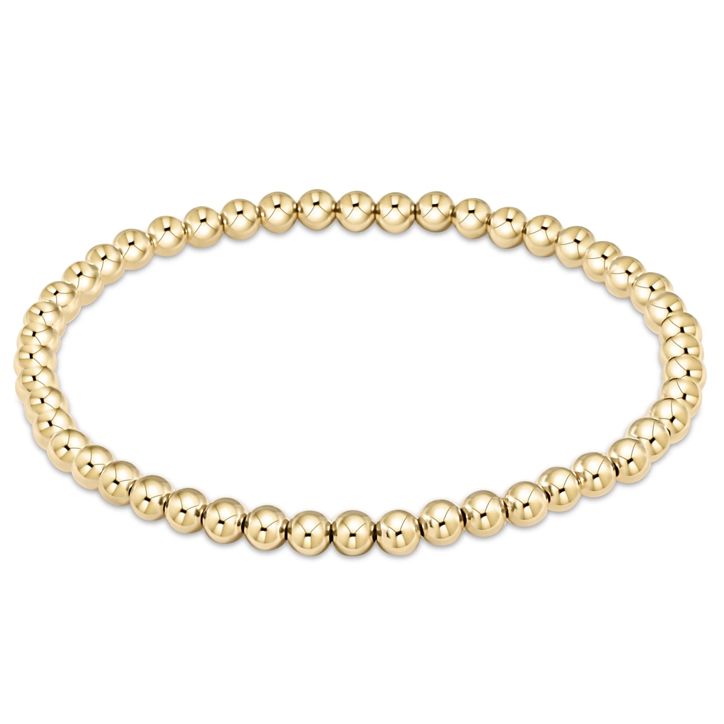 Enewton Classic Gold 4mm Bead Bracelet
