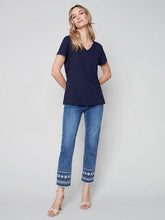 Load image into Gallery viewer, Charlie B Linen Tee