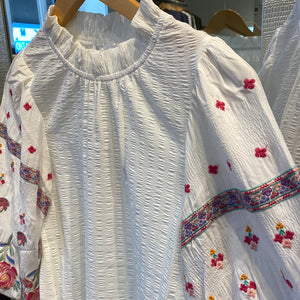 THML Lovestruck Embroidered Top