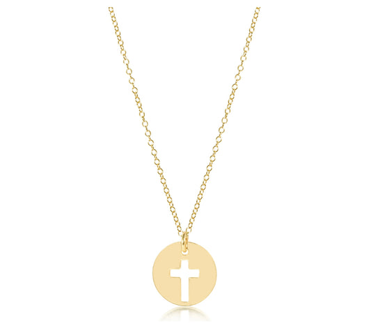 Enewton 16” Necklace Gold Blessed Charm